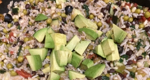 Brown Rice and Black Bean Salad