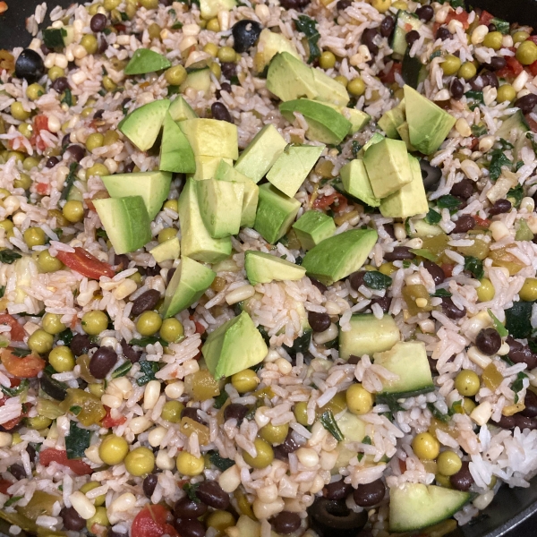 Brown Rice and Black Bean Salad