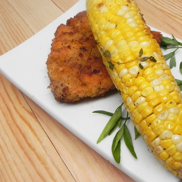 Grilled Herbed Corn on the Cob