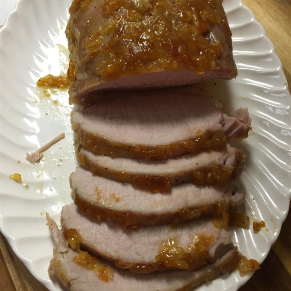 Orange Ginger Pork Roast