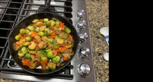 Skillet-Braised Brussels Sprouts