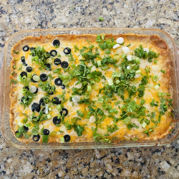 Sandie's Seven-Layer Bean Dip