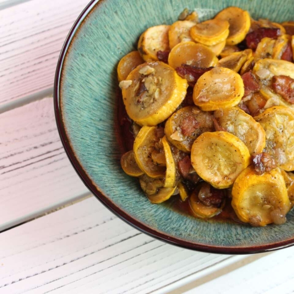 Stewed Yellow Summer Squash