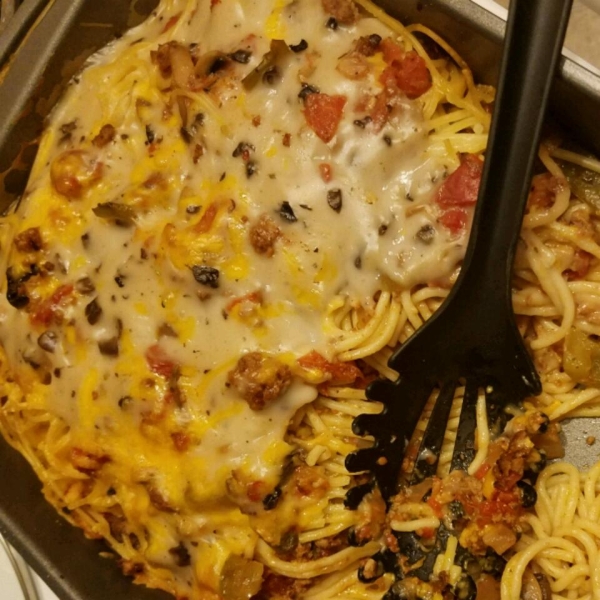 Baked Spaghetti from Borden® Cheese