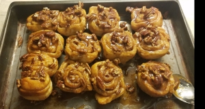 Grandmother Stougaard's Caramel Pecan Sweet Rolls