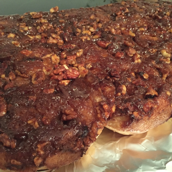 Grandmother Stougaard's Caramel Pecan Sweet Rolls