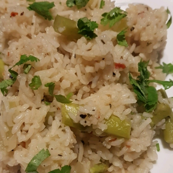 Asparagus-Zucchini Rice