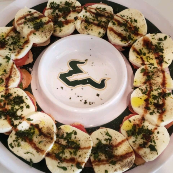 Caprese Salad with Balsamic Reduction