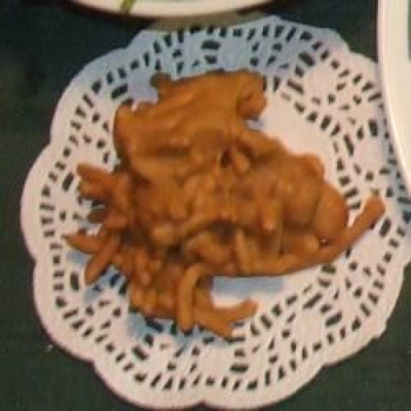 Chow Mein Noodle Cookie