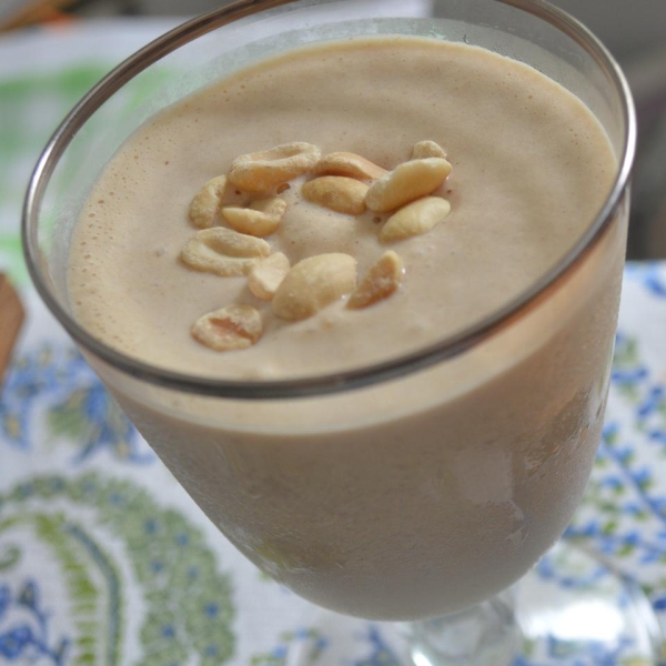 Peanut Butter and Jelly Milkshake