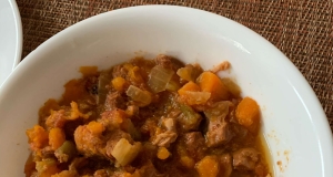 Slow Cooker Mexican Pork Stew with Sweet Potatoes