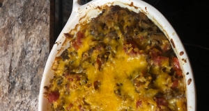 Baked Spaghetti Squash with Beef and Veggies