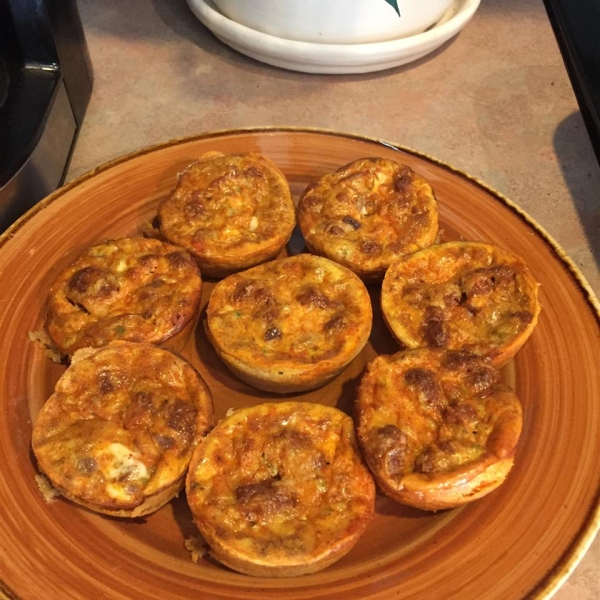 Marvelous Mini Mexican Quiches