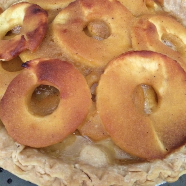 Open-Faced Apple Pie