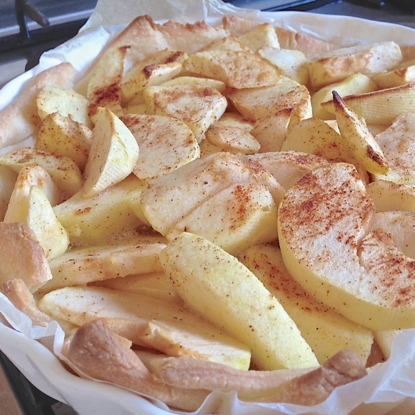 Open-Faced Apple Pie