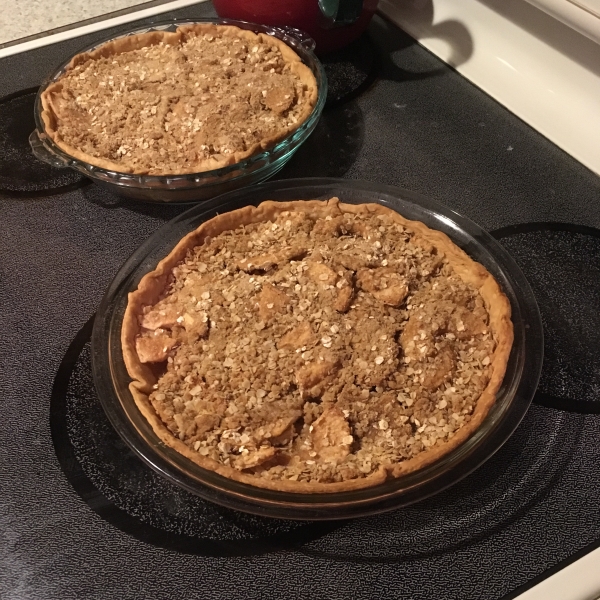 Apple Streusel Pie