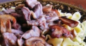 Cowgirl Beef Stroganoff