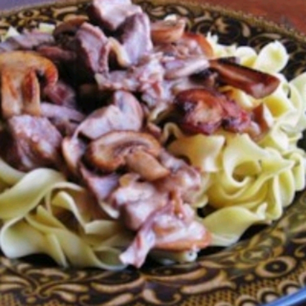 Cowgirl Beef Stroganoff