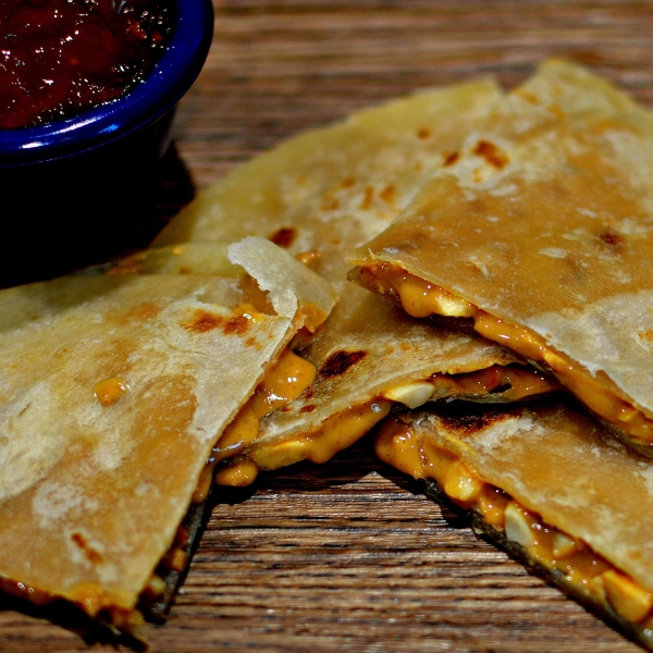 Peanut Butter Quesadillas