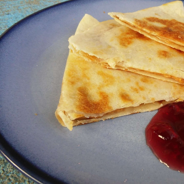 Peanut Butter Quesadillas