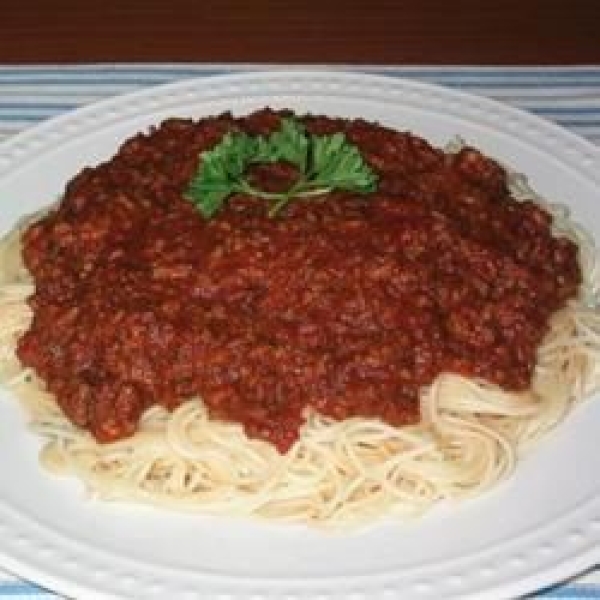 Best Spaghetti Sauce in the World