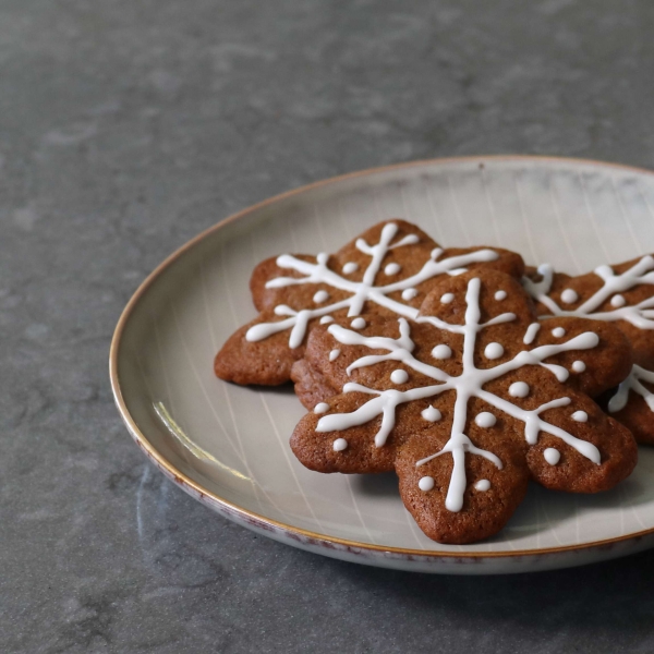 Gingerbread Snowflakes