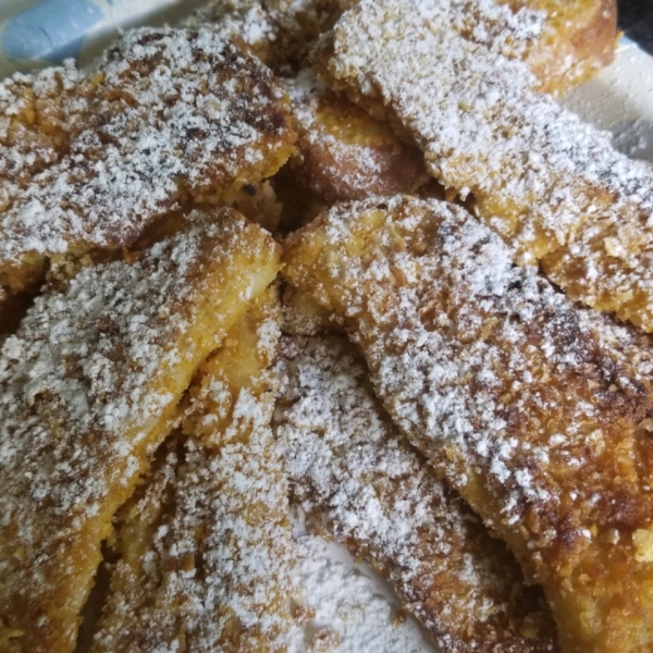 Crunchy French Toast Sticks