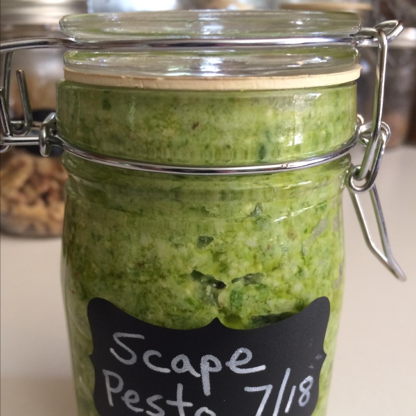 Rudy's Garlic Scape Pesto