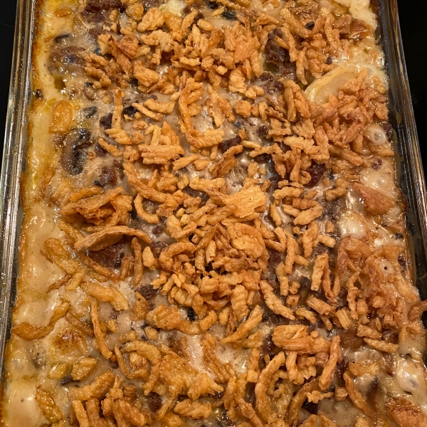 Creamy Hamburger Potato Casserole