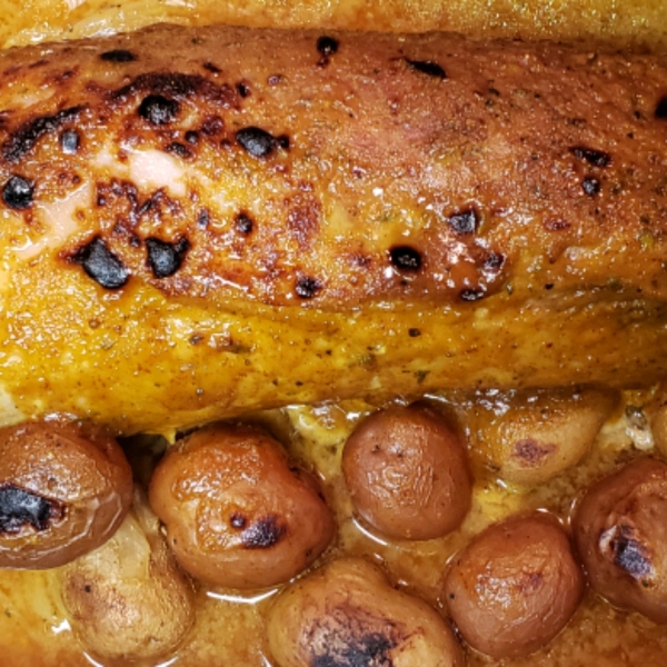 Brown Sugar and Mustard Pork Tenderloin