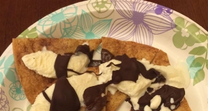Easy Chocolate Nachos