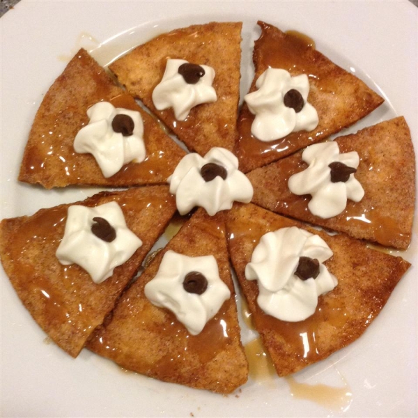 Easy Chocolate Nachos