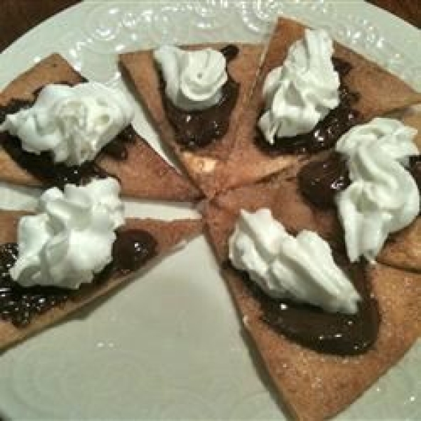 Easy Chocolate Nachos