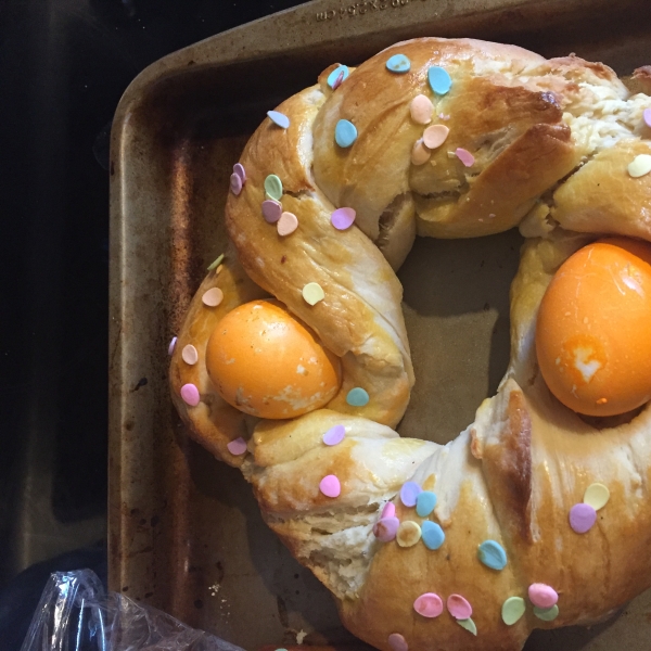 Easter Bird's Nest Bread