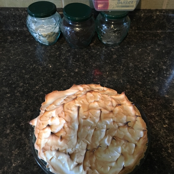 Grandma's Cocoa Meringue Pie