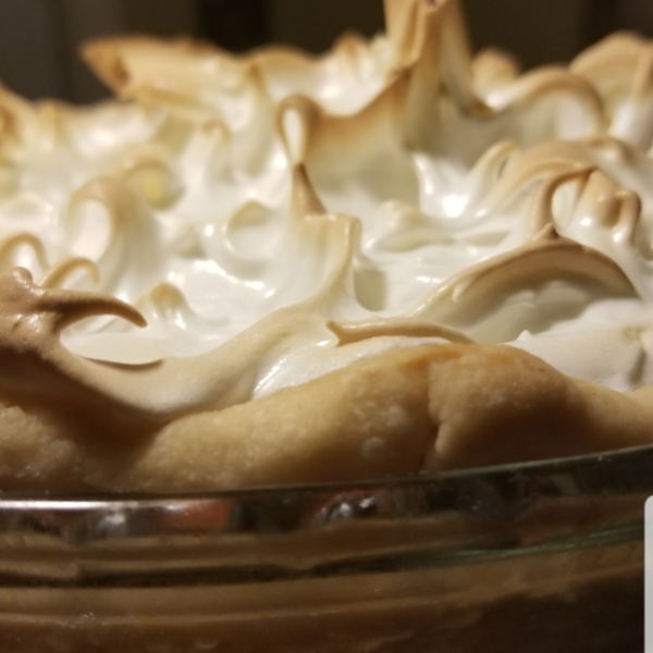 Grandma's Cocoa Meringue Pie