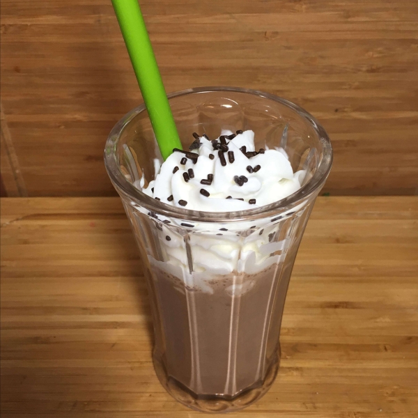 Hot Chocolate Milkshake