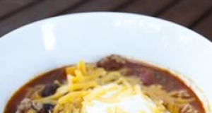 Slow Cooker Turkey and Chorizo Chili