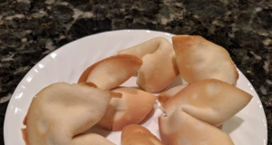 Homemade Fortune Cookies