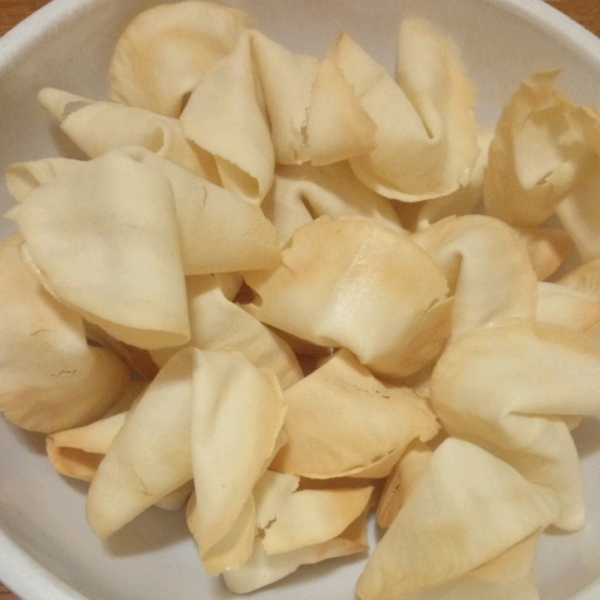 Homemade Fortune Cookies