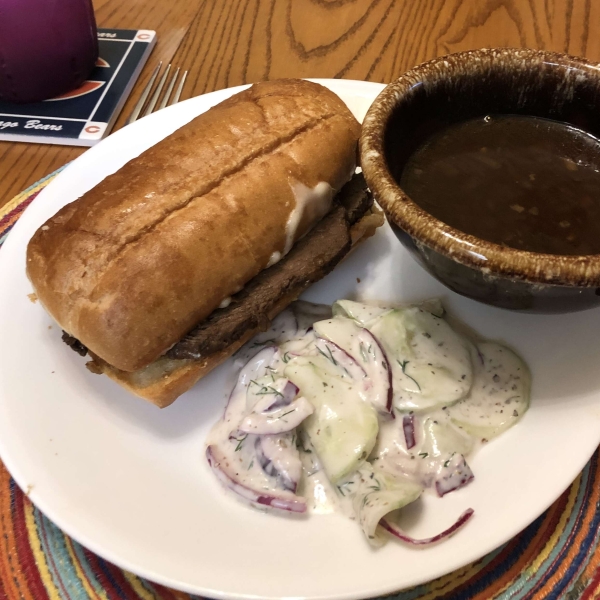 French Onion Dip Sandwiches (Slow Cooker)