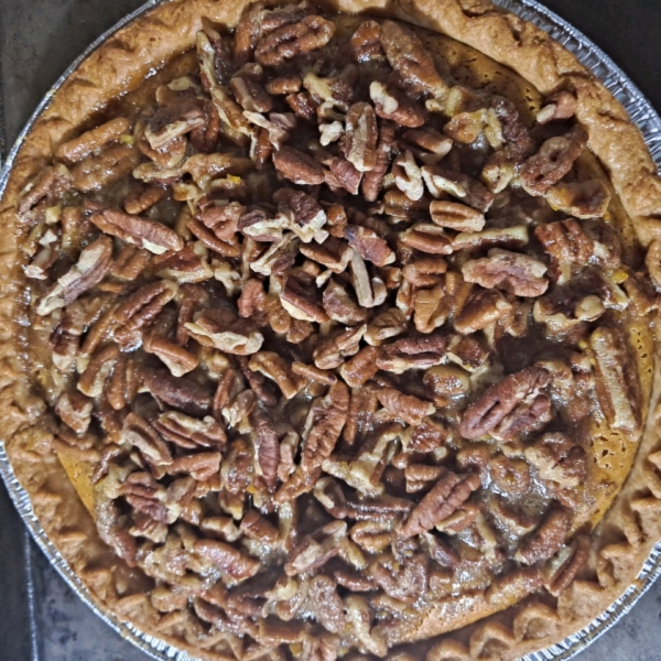 Pecan Pumpkin Pie I