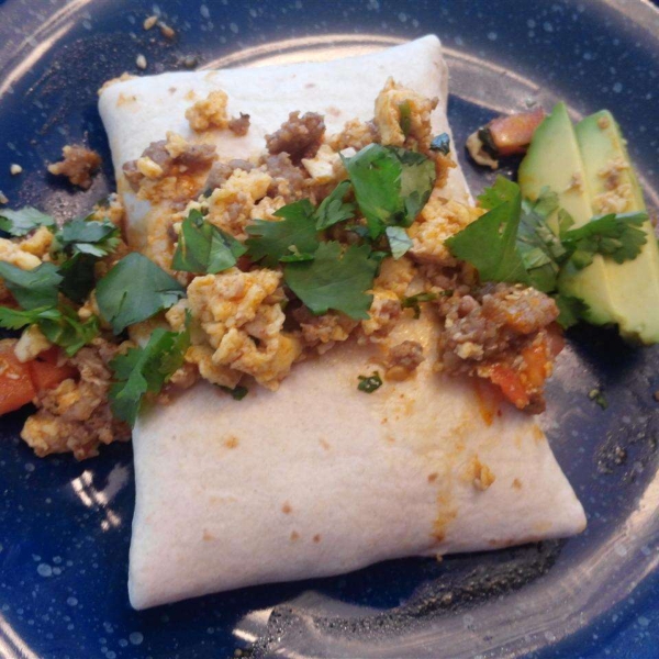 Southwest Breakfast Burritos