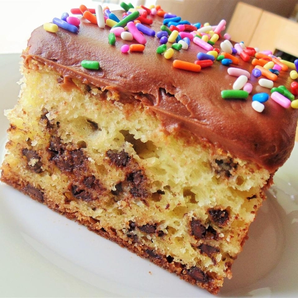 Chocolate Chip Sour Cream Cake