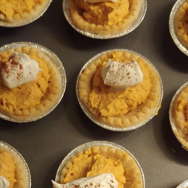 No-Bake Pumpkin Tarts