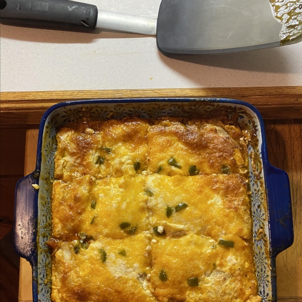 Mexican Lasagna Lite