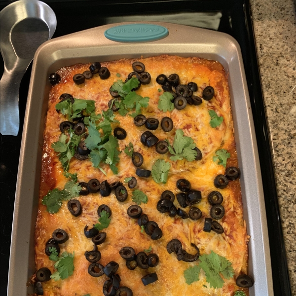 Mexican Lasagna Lite