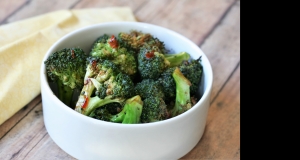 Air Fryer Broccoli with Sweet Chili Sauce