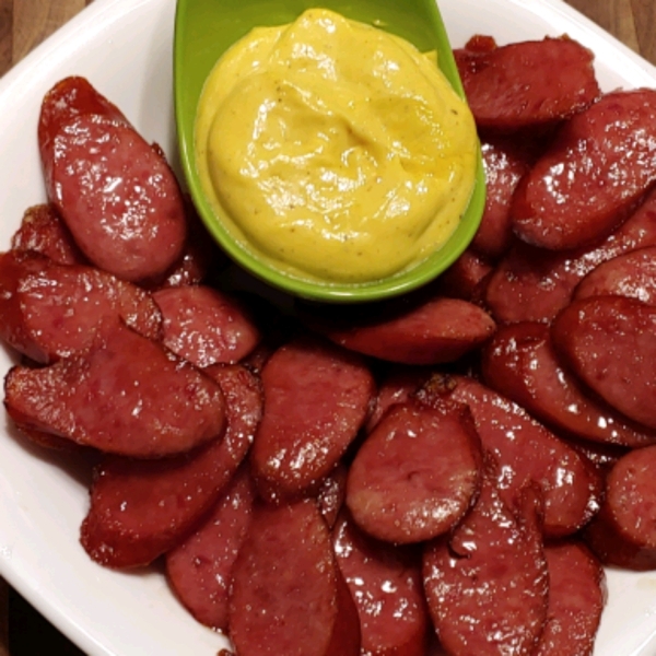Snack Dippers with Hillshire Farm® Smoked Sausage and Honey Mustard
