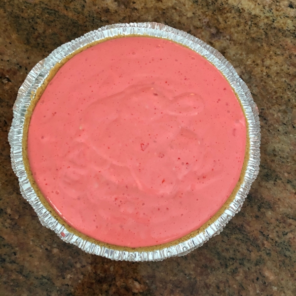 No Bake Strawberry Cheesecake